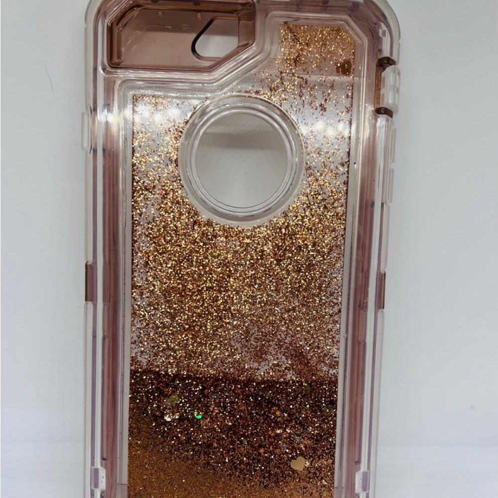 Rose Gold Glitter iPhone Case for 6plus/7plus/8plus